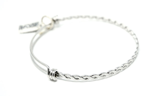 Goodbye Ed, Hello Me® Silver Bracelet and Charm