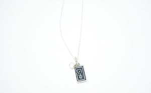 Life Without Ed® Sterling Silver Necklace and Charm